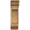 Ekena Millwork Legacy Traditional Smooth Bracket w/ Offset Brace, Western Red Cedar, 7 1/2"W x 20"D x 28"H BKT0806X20X28LEC01SWR - alternate 3